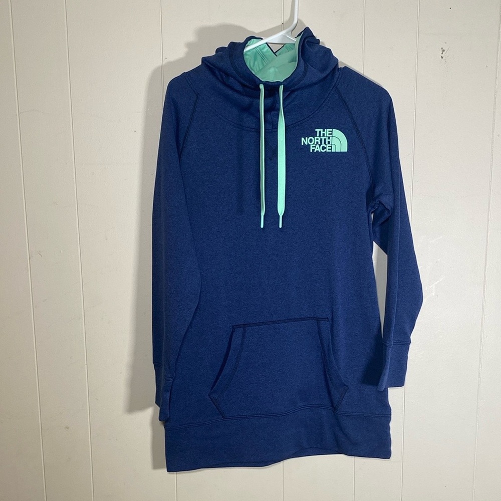 The north high neck pullover hoodie long size medium - Picture 3 of 11